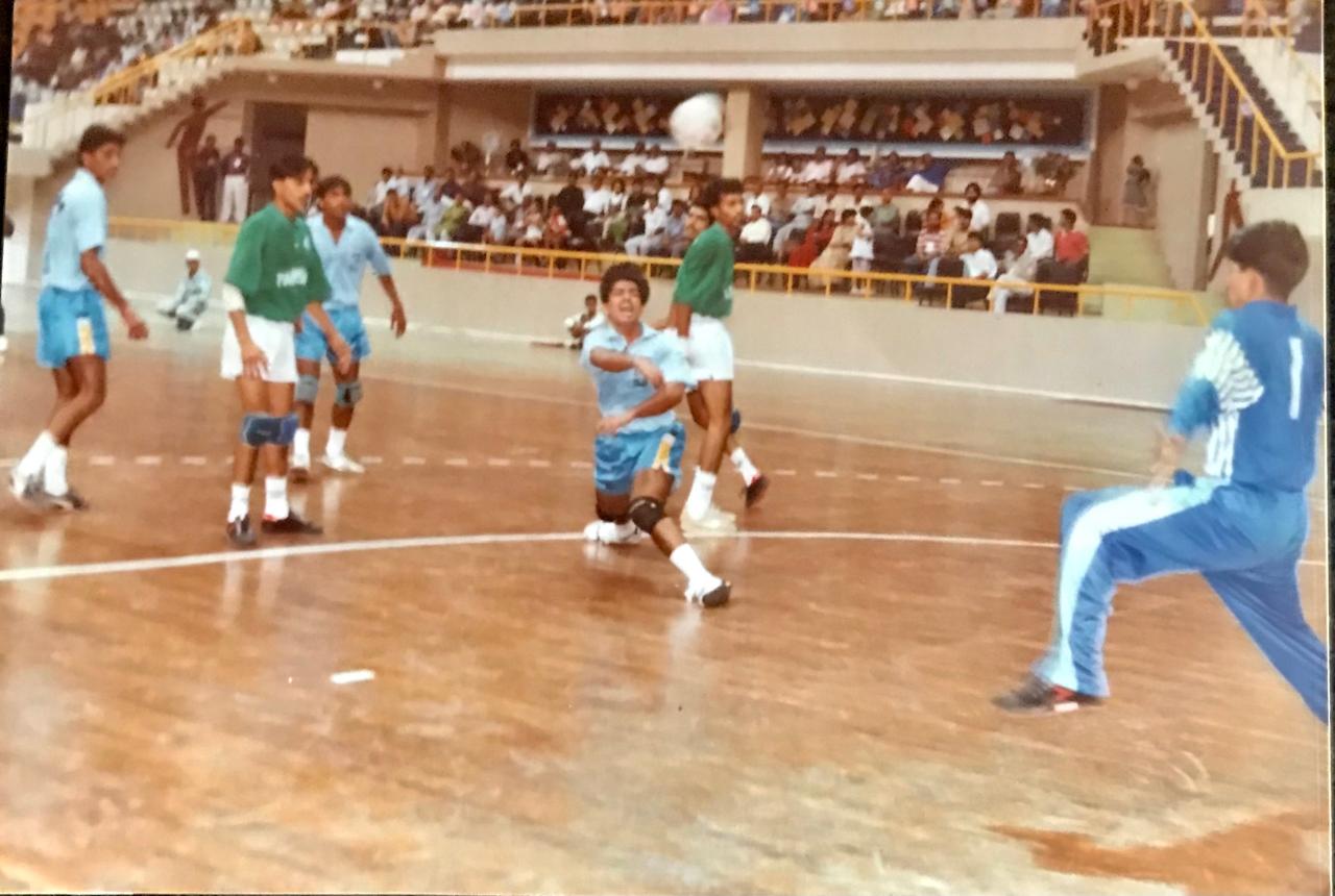 Rajasthan handball match